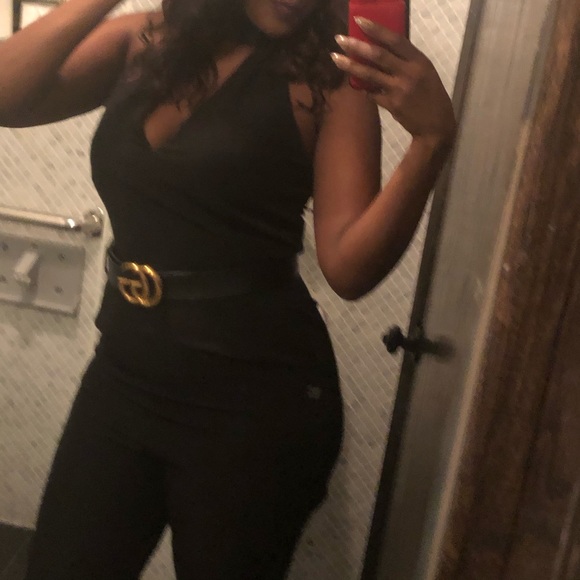 Lavish Alice halter top jumpsuit - Picture 4 of 4